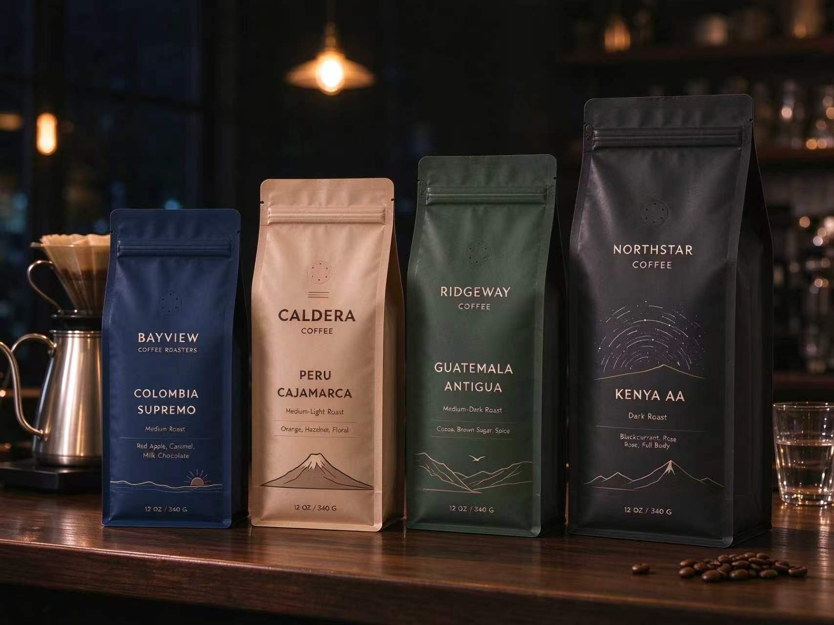 Signature coffee bags